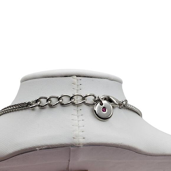 Grace Lola Swarovski Crystal Necklace Collar AB Statement Designer Tennis Choker - Picture 7 of 10